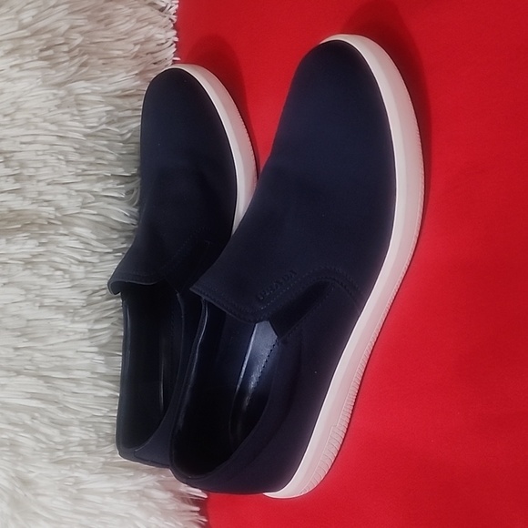 Prada Men's Navy Slip-On Shoes - Picture 3 of 12